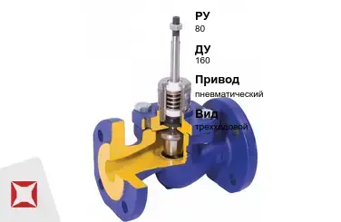 Клапан регулирующий трехходовой ESBE 160 мм ГОСТ 12893-2005 в Астане